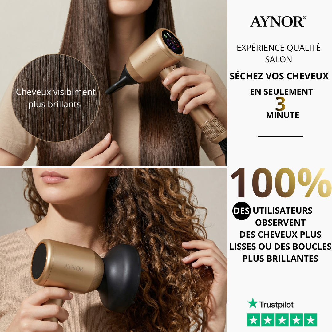 AYNOR Sèche-cheveux Haute Performance